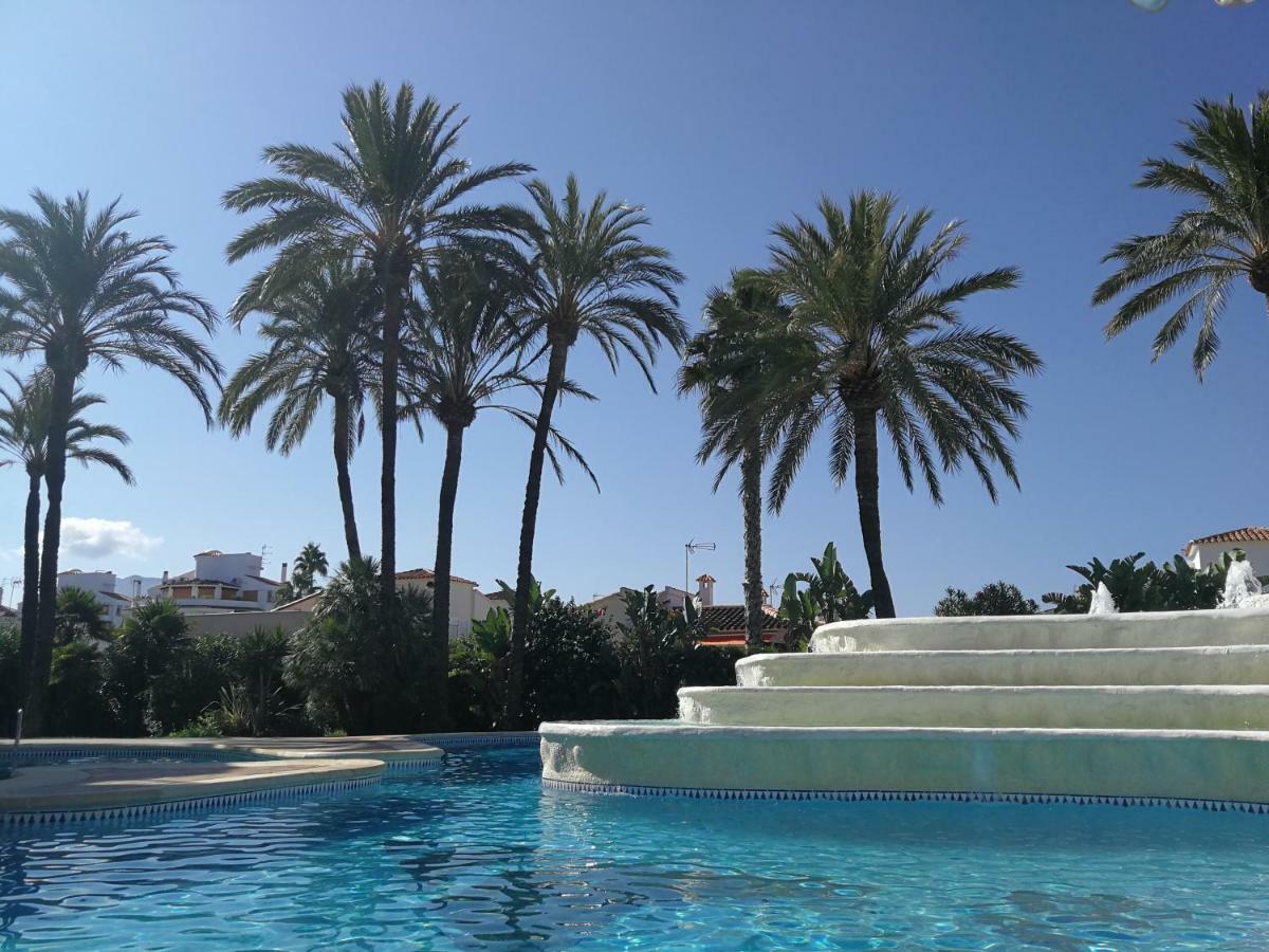 Estudio Con Piscina, Playa Y Wifi Denia Luaran gambar
