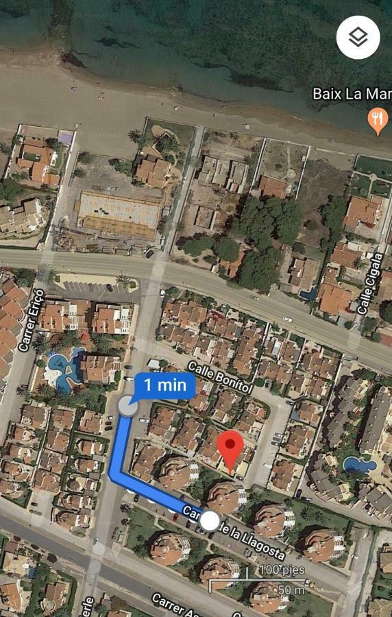 Estudio Con Piscina, Playa Y Wifi Denia Luaran gambar